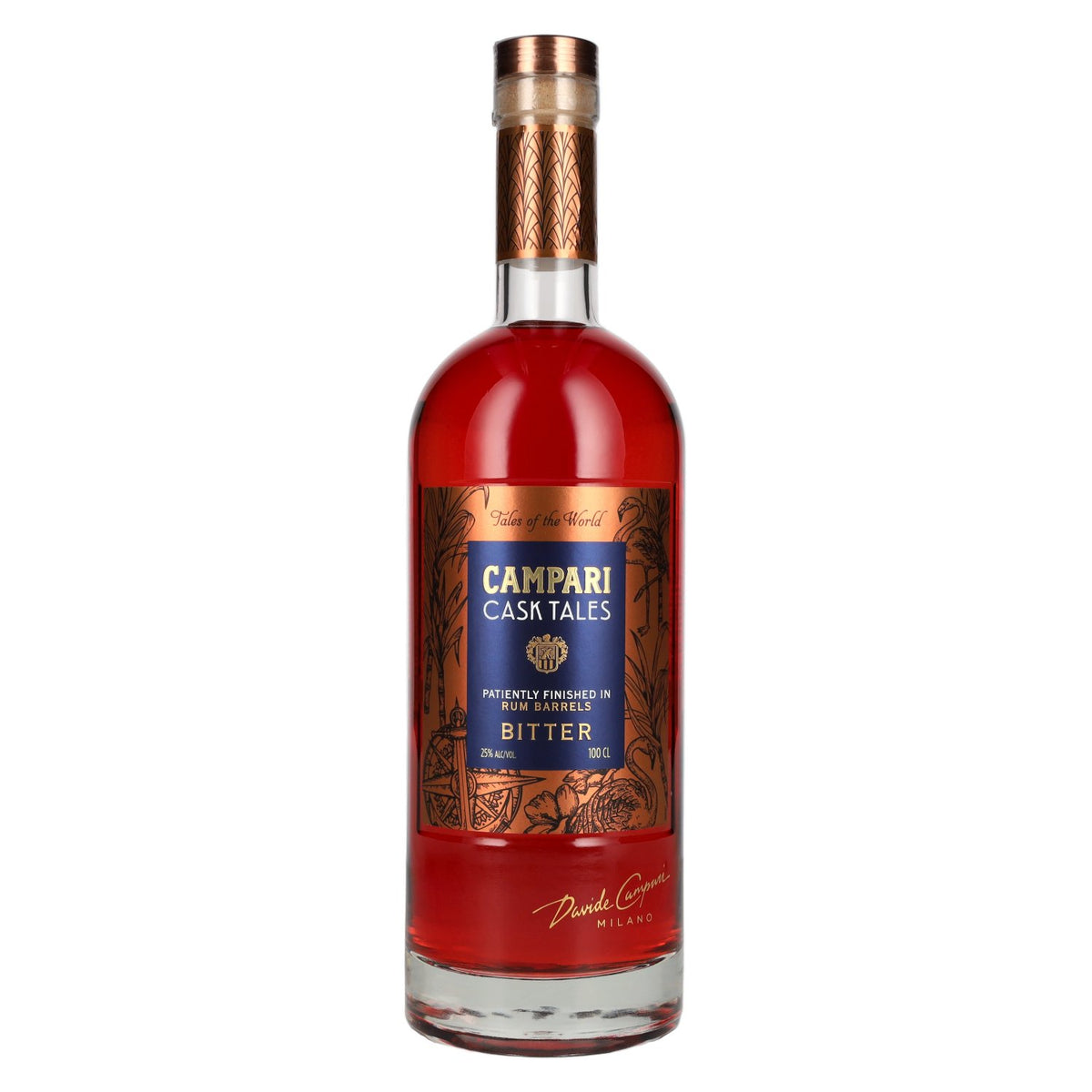 Campari CASK TALES Bitter Rum Barrels Finish 25% vol. 1 litre