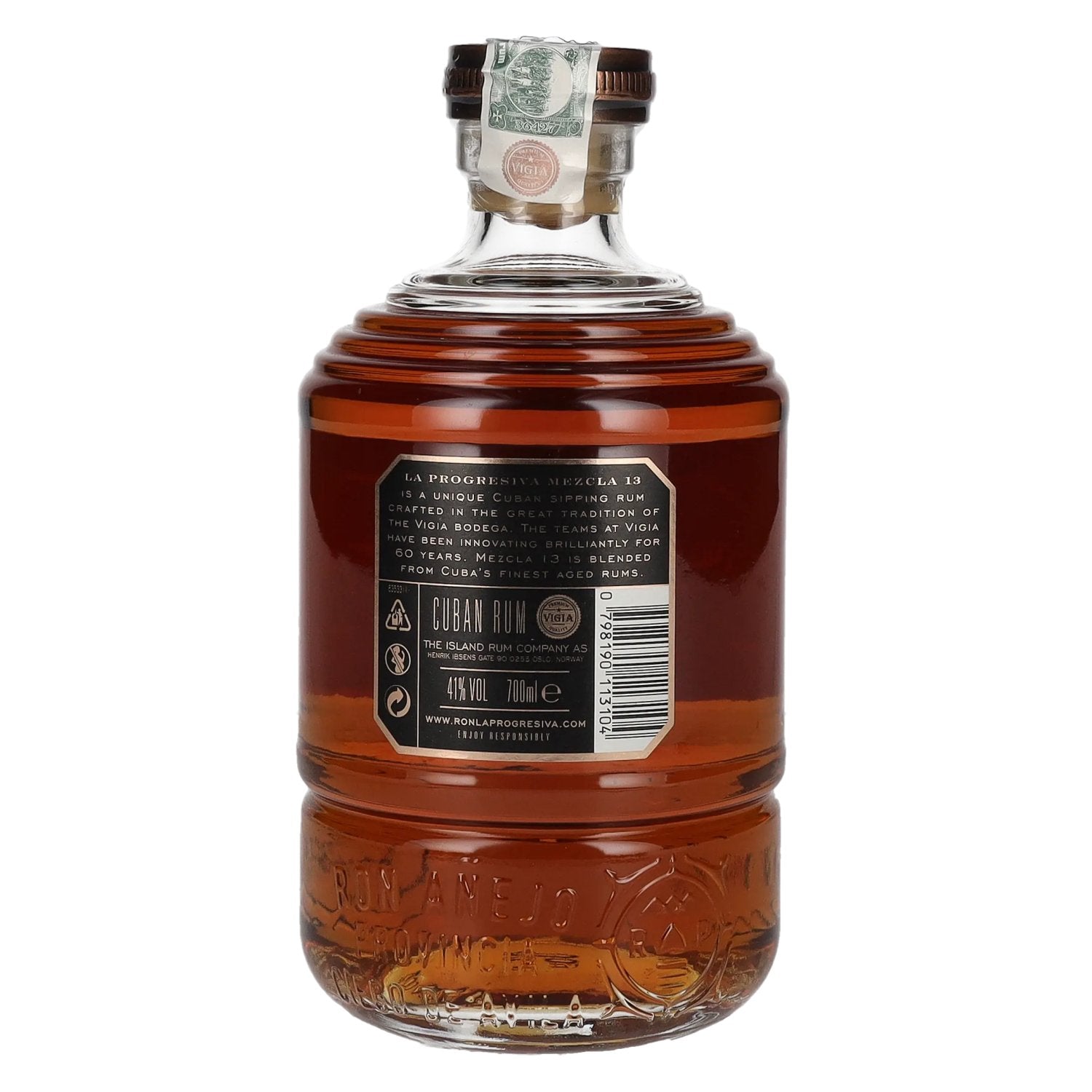 Ron La Progresiva De Vigia Mezcla 13 Rum 41% vol. 0,7 l
