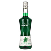 Monin MENTHE VERTE Liqueur 20% ABV 0.7 l