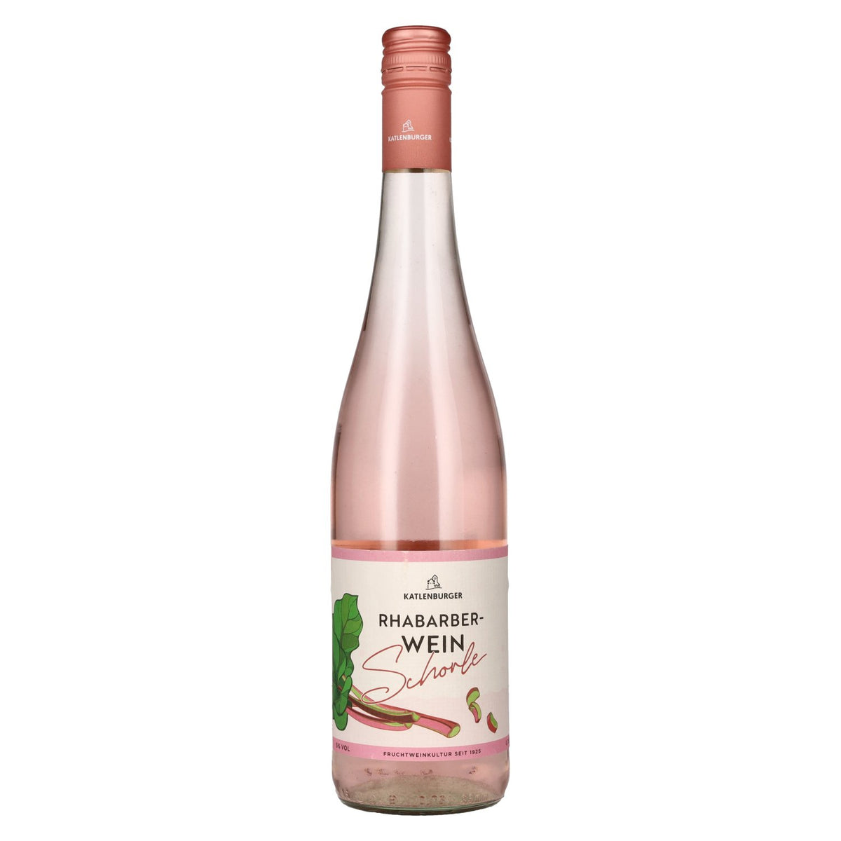 Katlenburger Rhabarber Wein Schorle 5% Vol. 0,75l