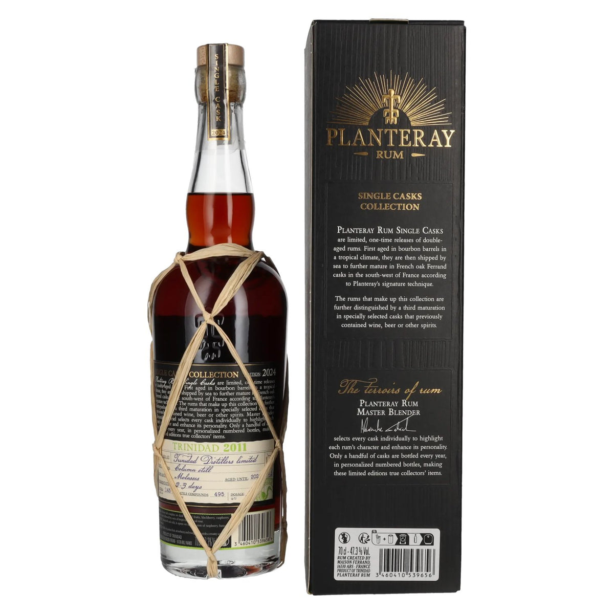 Planteray Rum Trinidad 2011 Kopke Port Cask Finish 47,3% vol. 0,7 l in geschenkverpakking