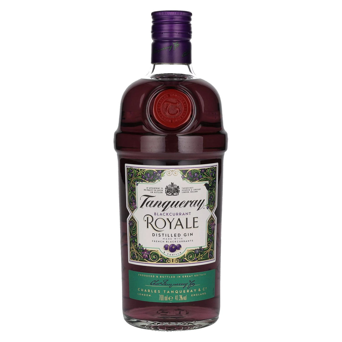 Tanqueray Blackcurrant ROYALE Distilled Gin 41,3% vol. 0,7 l