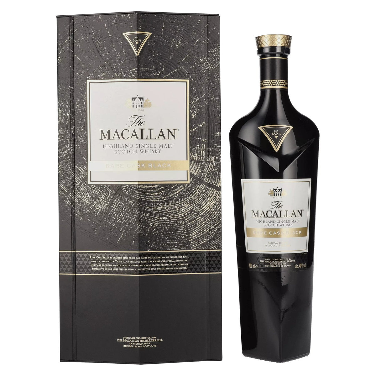 The Macallan Rare Cask Black 48% vol. 0.7l in a gift box