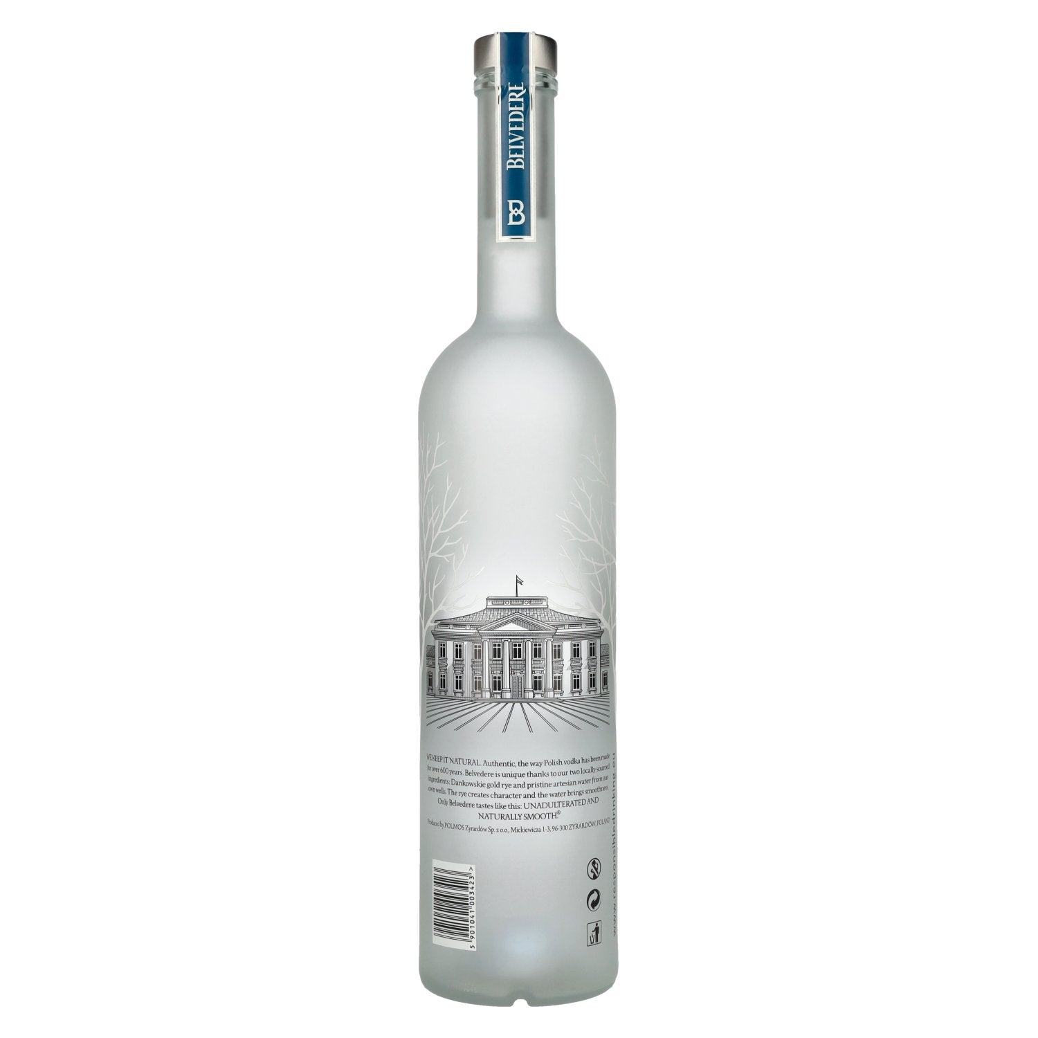 Belvedere Vodka 40% Vol. 1.75l + LED light sticker