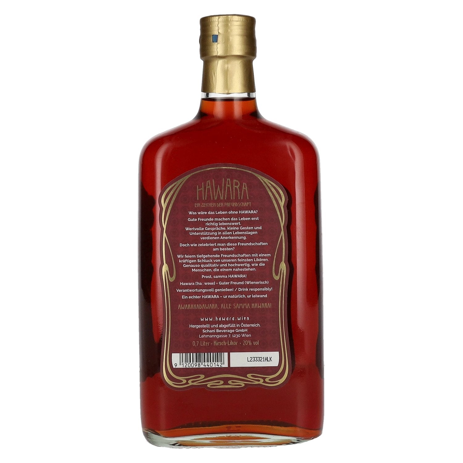 Hawara Kersenlikeur 20% Vol. 0,7l