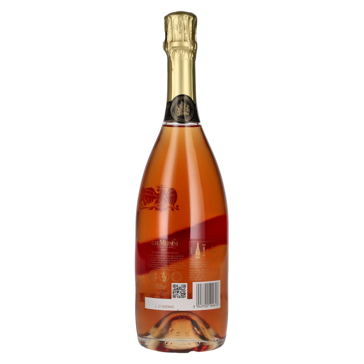 G.H. Mumm Champagne GRAND CORDON Rosé Brut 12 % vol. 0,75 l