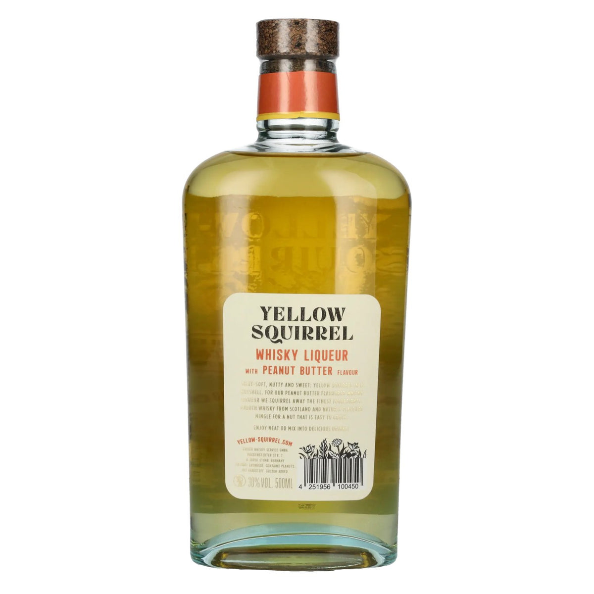 Yellow Squirrel Pindakaas-whiskylikeur 30% vol. 0,5 l