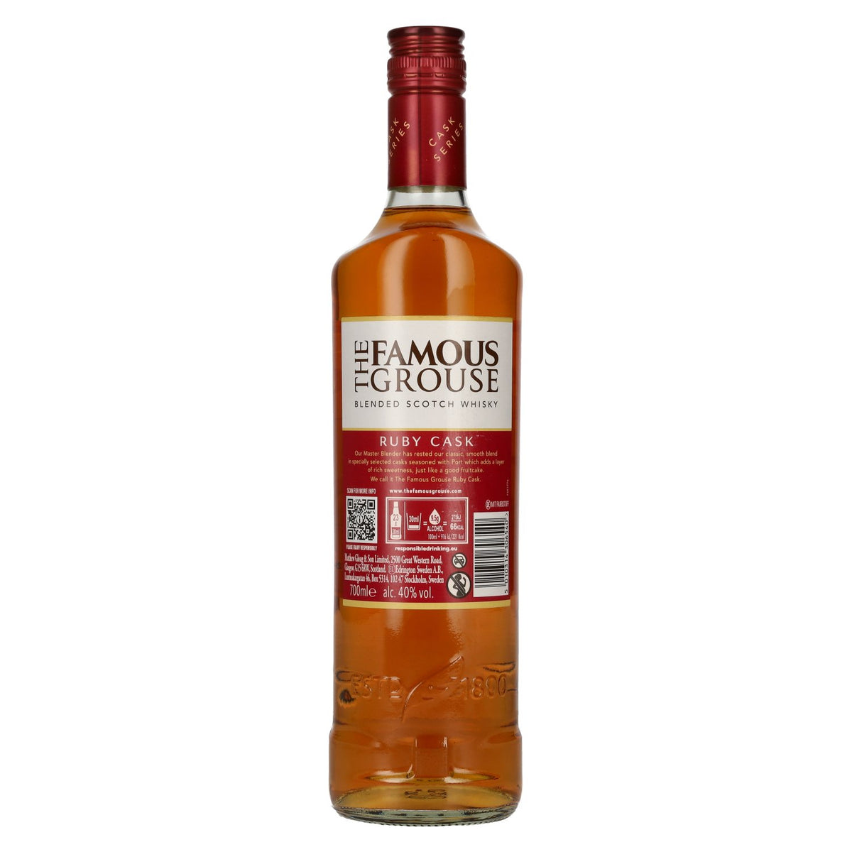 The Famous Grouse RUBY CASK Blended Scotch Whisky 40% vol. 0,7 l