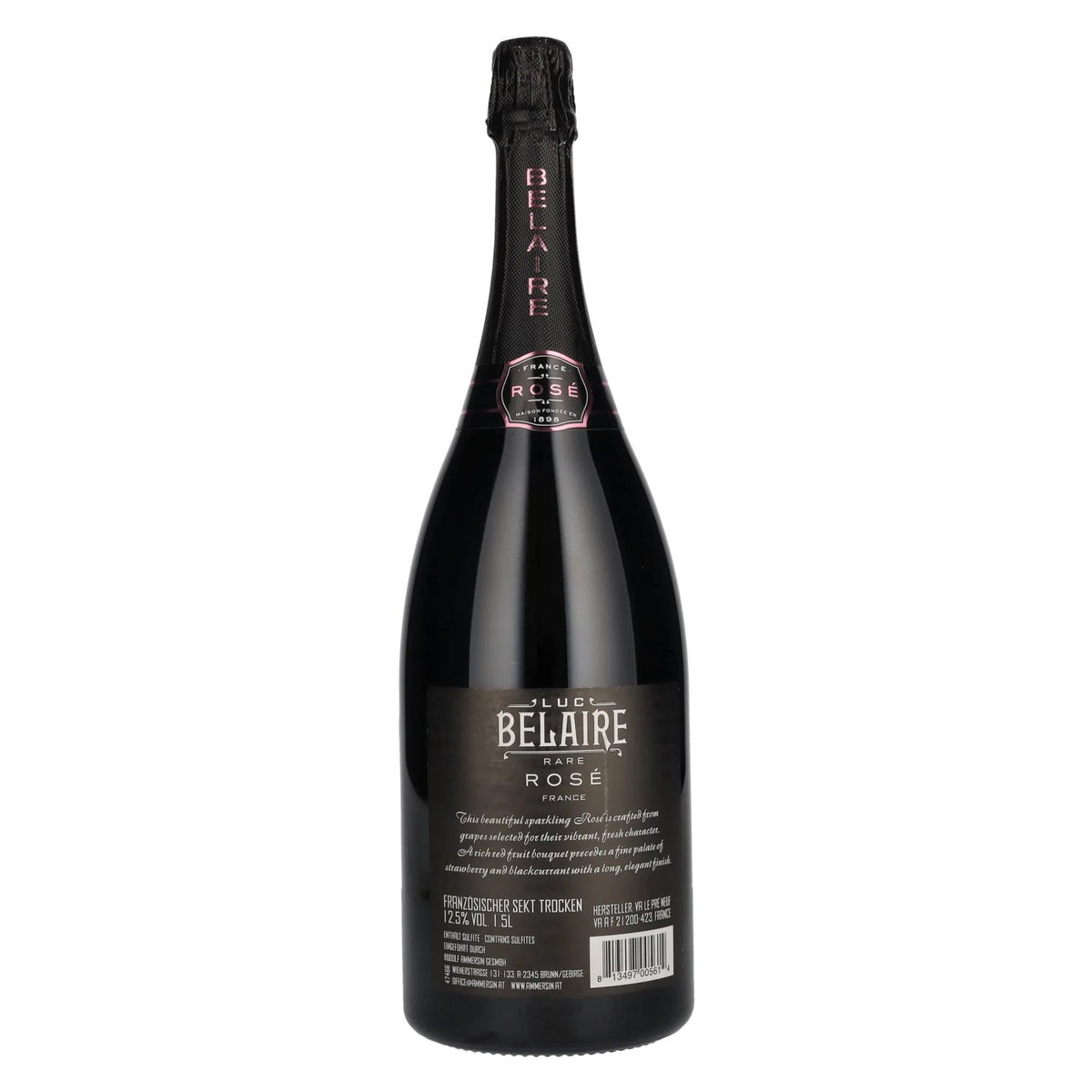 Luc Belaire Rare Rosé Fantôme Edition 12.5% ABV 1.5l