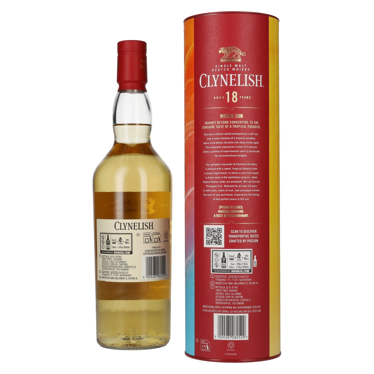 Clynelish 18 Years Old WAXEN SUN Single Malt Special Release 2025 51,6% Vol. 0,7l in Geschenkbox
