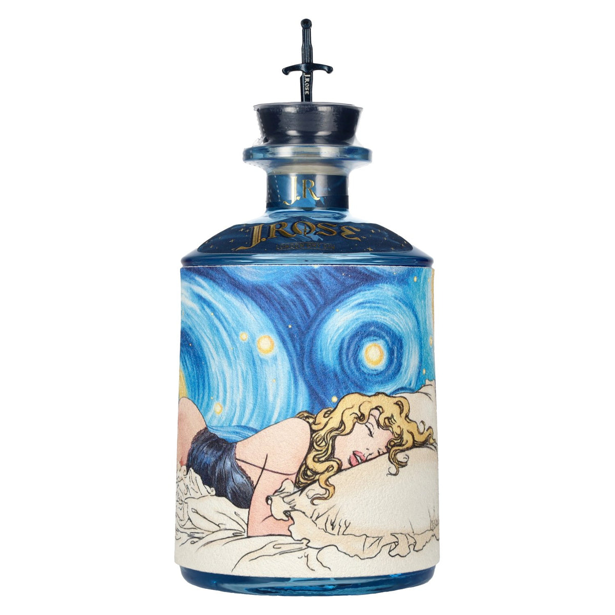 J. Rose London Dry Gin JR80 Limited Edition 43% vol. 0,7 l met LED-lichtsticker