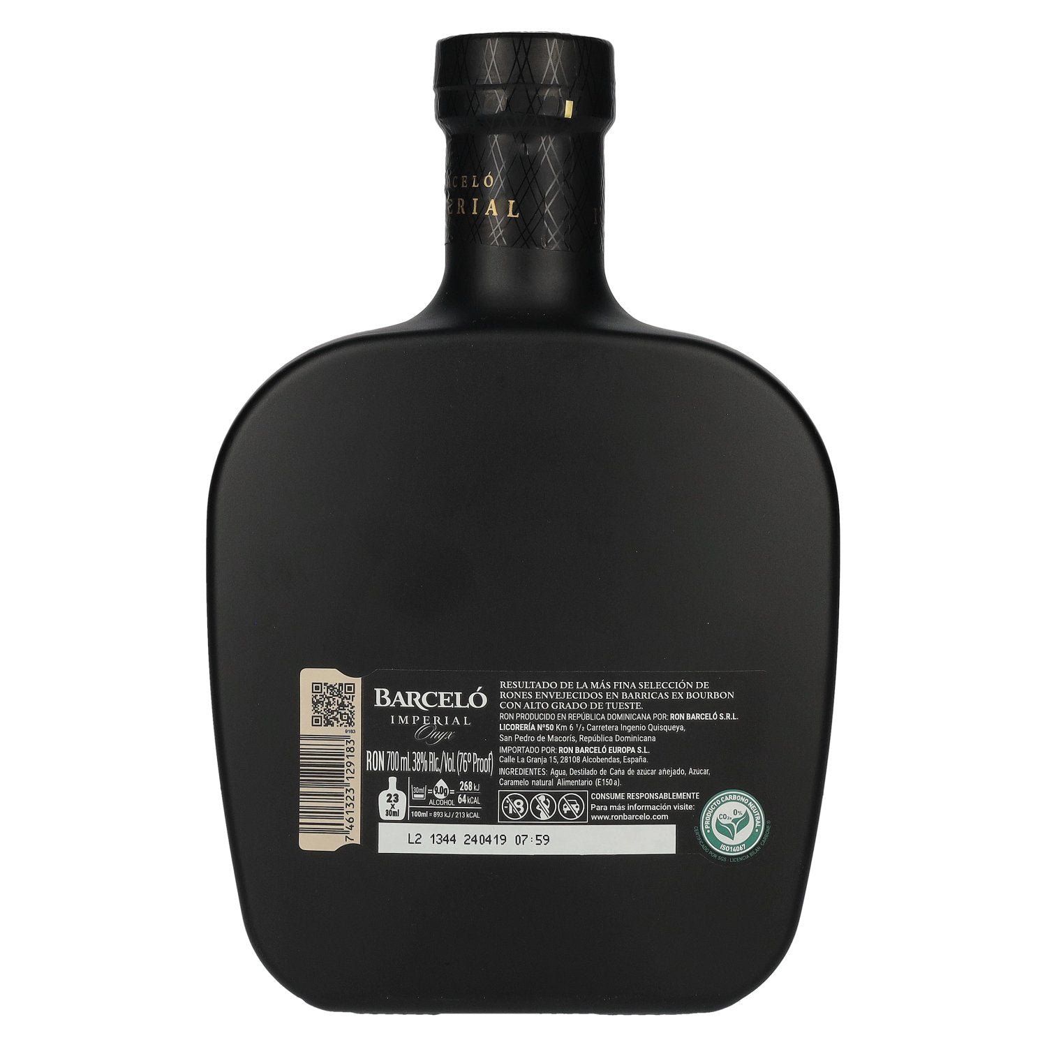 Barceló Imperial ONYX Ron Dominicano 38% Vol. 0,7l