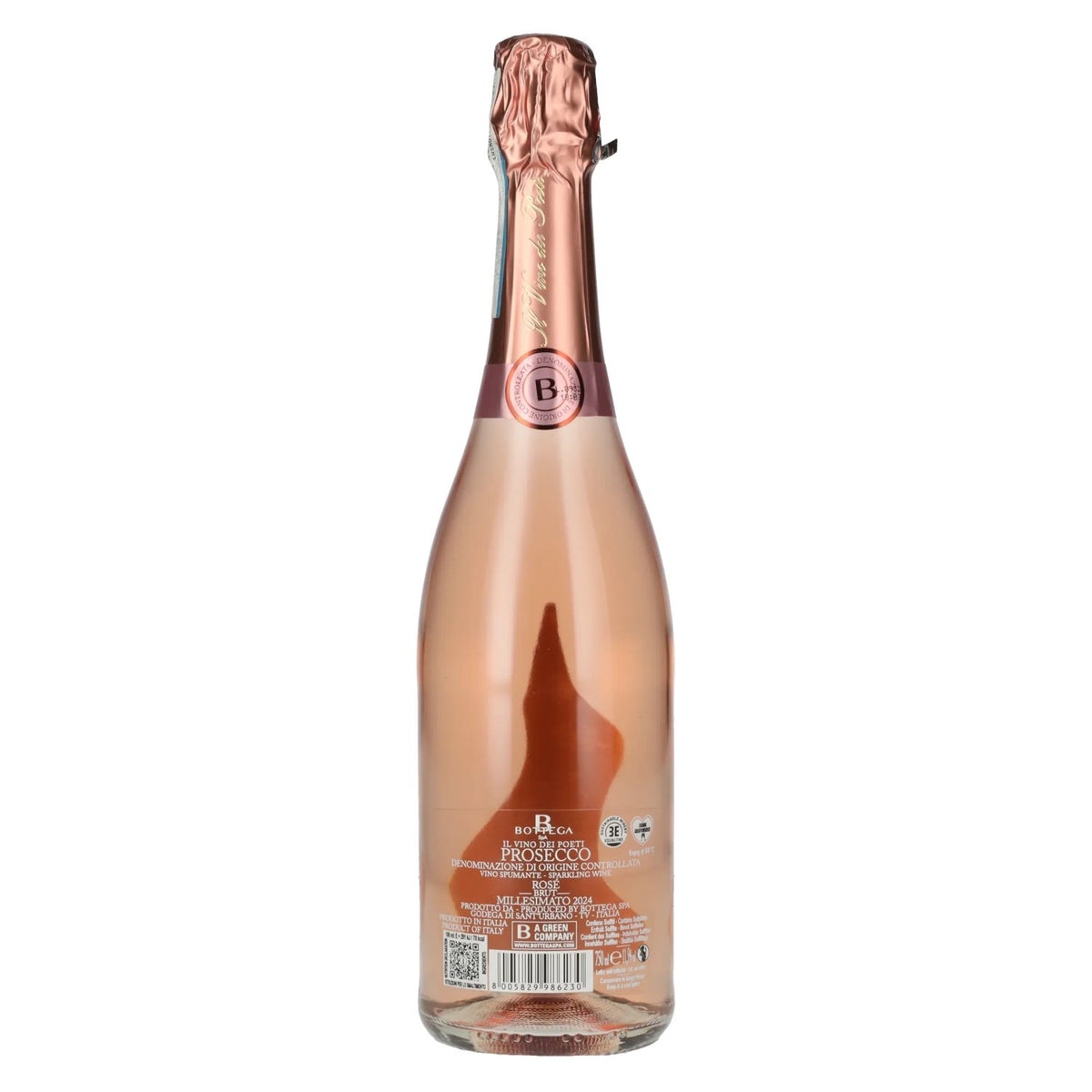Bottega Il Vino dei Poeti Prosecco Rosé Millesimato DOC 2024 11,5% Vol. 0,75l