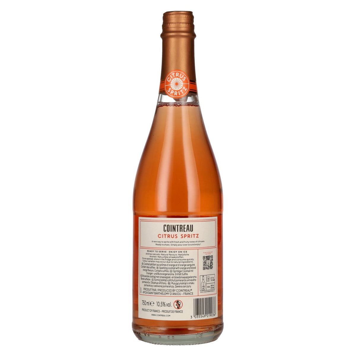 Cointreau Citrus Spritz Orange &amp; Orange sanguine 10,5 % vol. 0,75 l