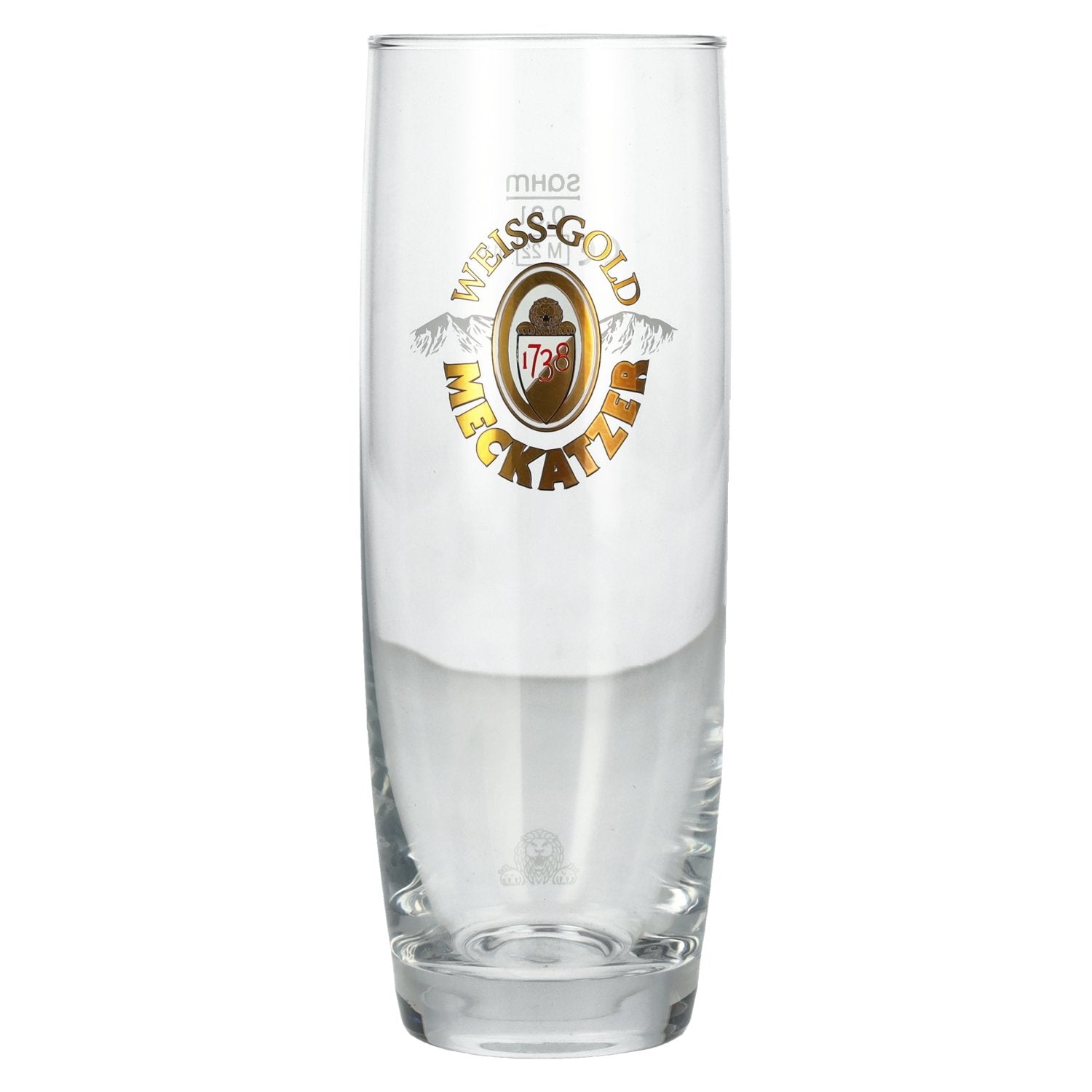 Meckatzer witgoud glas 0.3l
