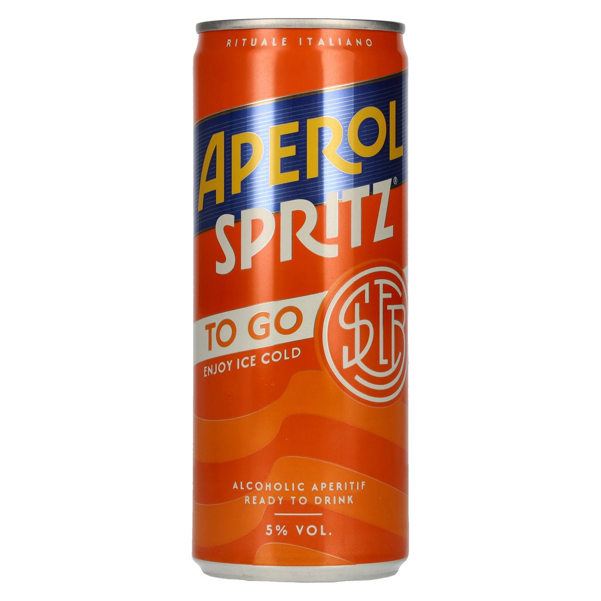 Aperol Spritz To Go 5% vol. Blikje van 0,25 l, statiegeld