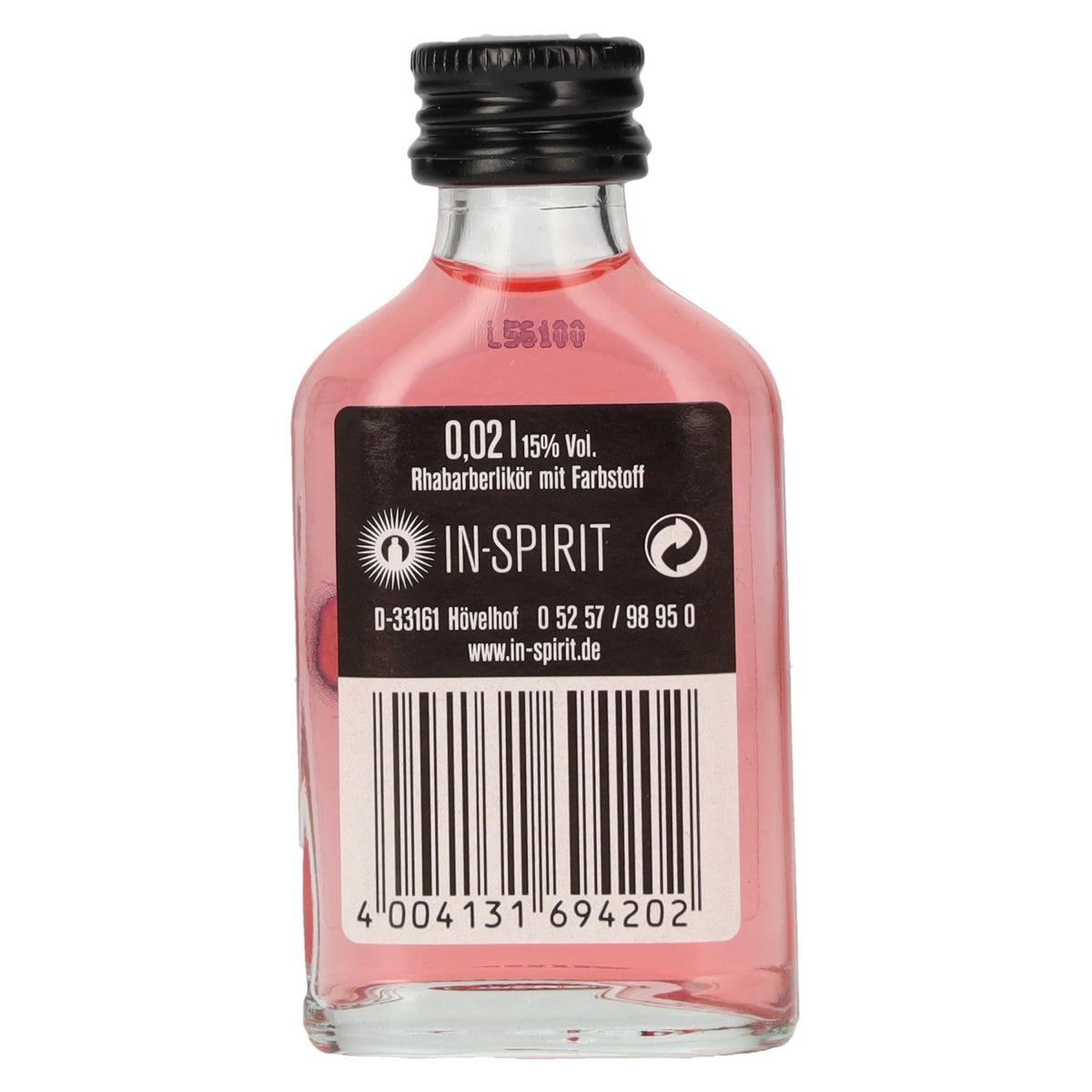 Laber Rhabarber Rhubarb Liqueur 15% vol. 0.02 l