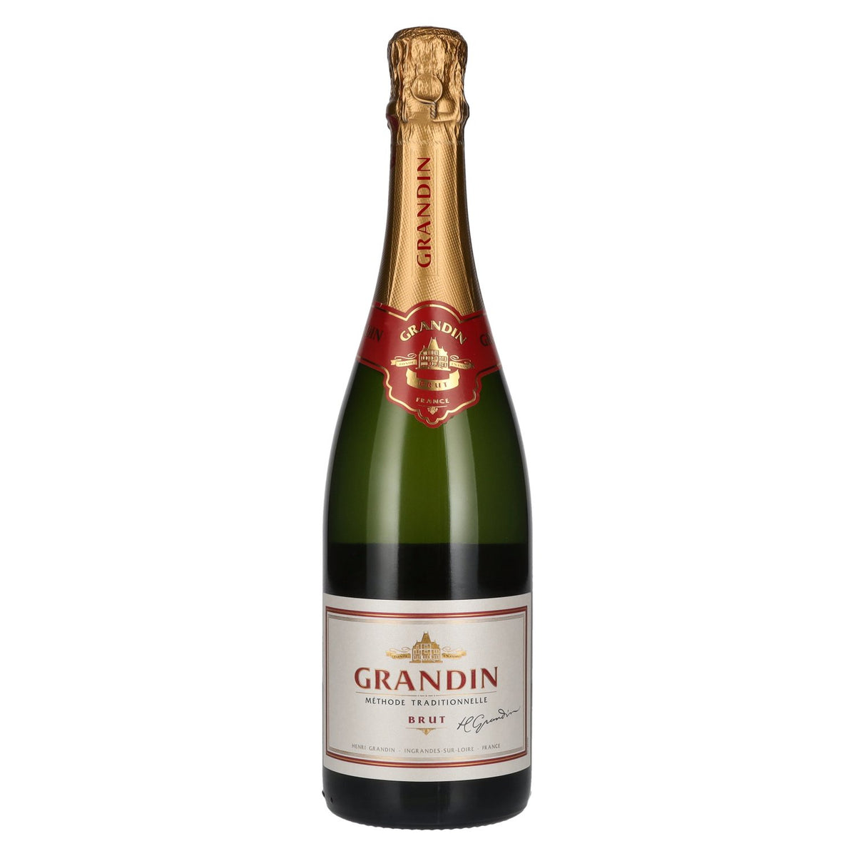 Grandin Brut Méthode Traditionnelle 11.5% ABV 0.75l