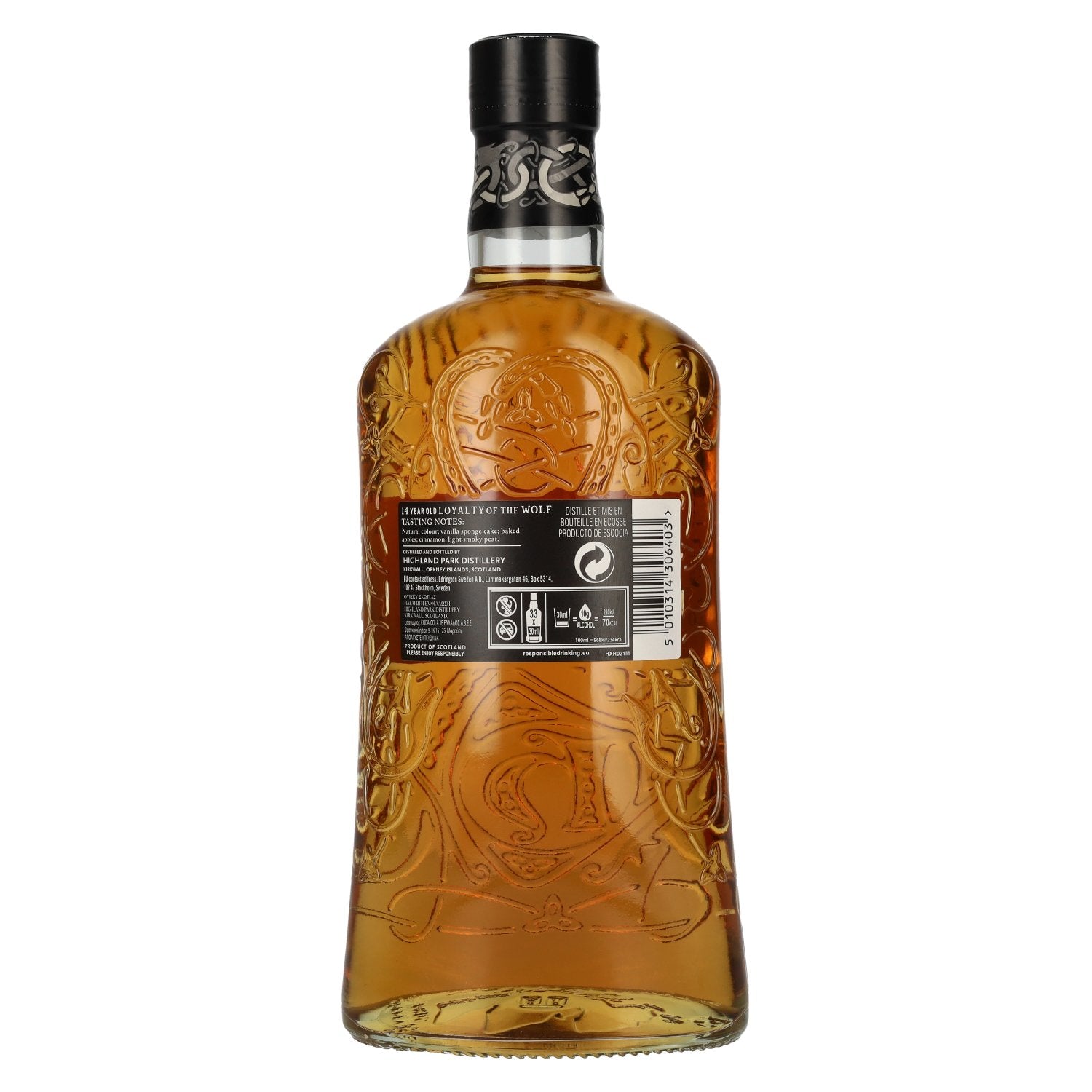 Highland Park 14 Years Old LOYALTY OF THE WOLF 42,3% vol. 1l