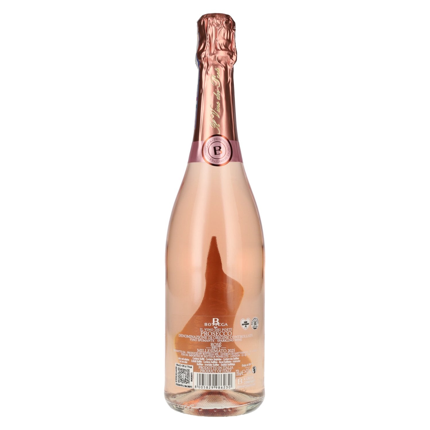 Bottega Il Vino dei Poeti Prosecco Rosé Millesimato DOC 2025 11,5% Vol. 0,75l