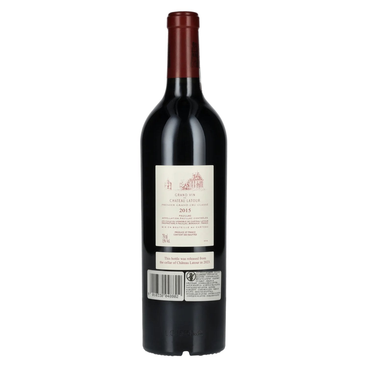 Grand Vin de Chateau Latour Premier Grand Cru Classé Pauillac 2015 13% Vol. 0,75l