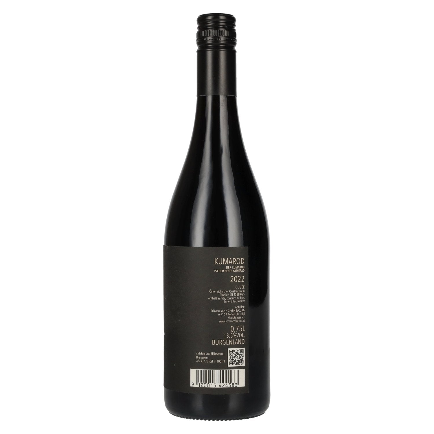 Black KUMAROD CUVÉE RED 2022 13,5% Vol. 0,75l