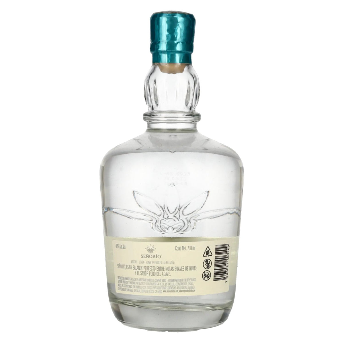Señorio Mezcal Joven 100% Agave DOP 40% ABV 0.7l