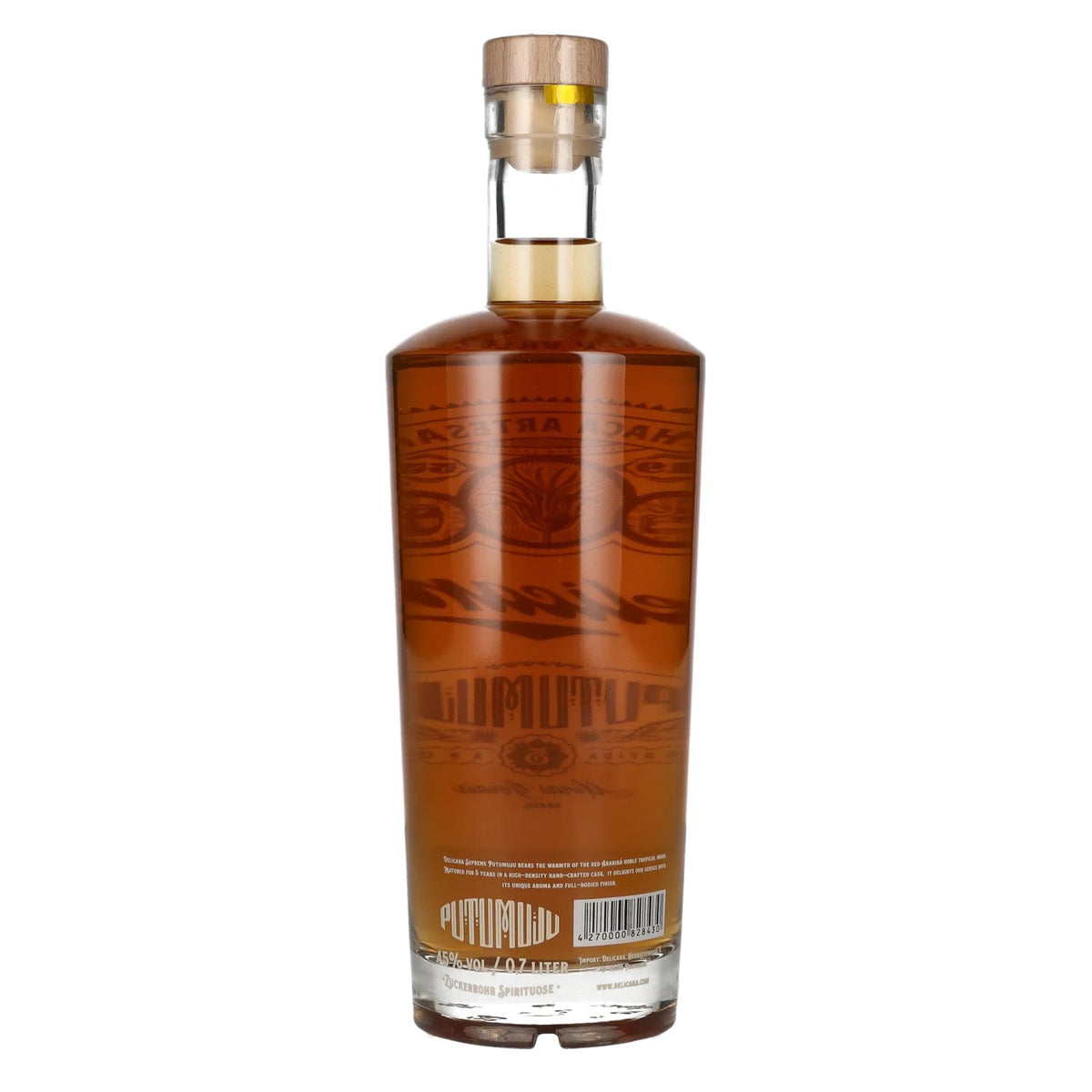 Delicana Supreme PUTUMUJÚ 5 Años Cachaça 45% Vol. 0,7l