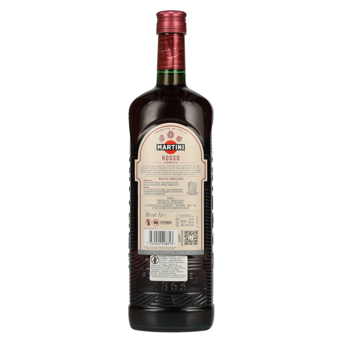 Martini L'Aperitivo ROSSO Vermouth 15% vol. 1 l