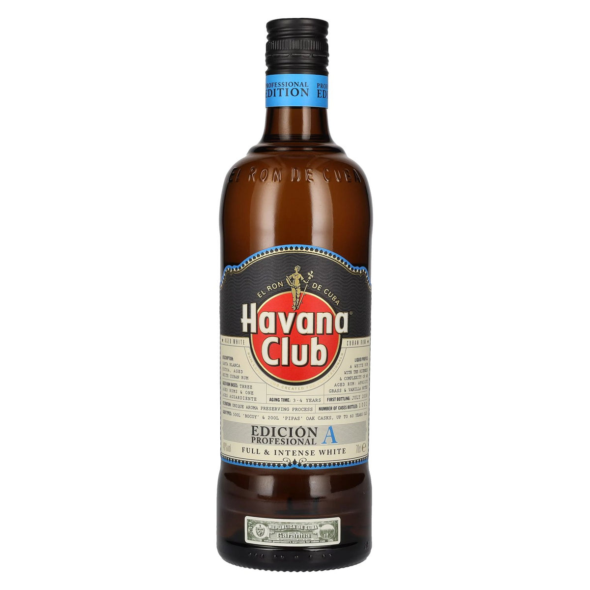 Havana Club EDICIÓN PROFESIONAL à 40 % vol., 0,7 l