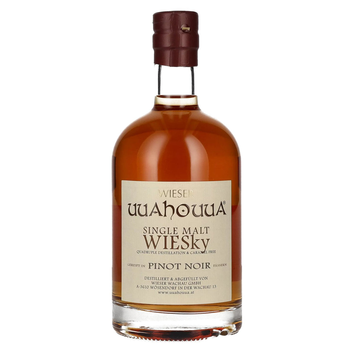 Wieser Single Malt WIESky Pinot Noir Whisky 40 % vol. 0,5 l