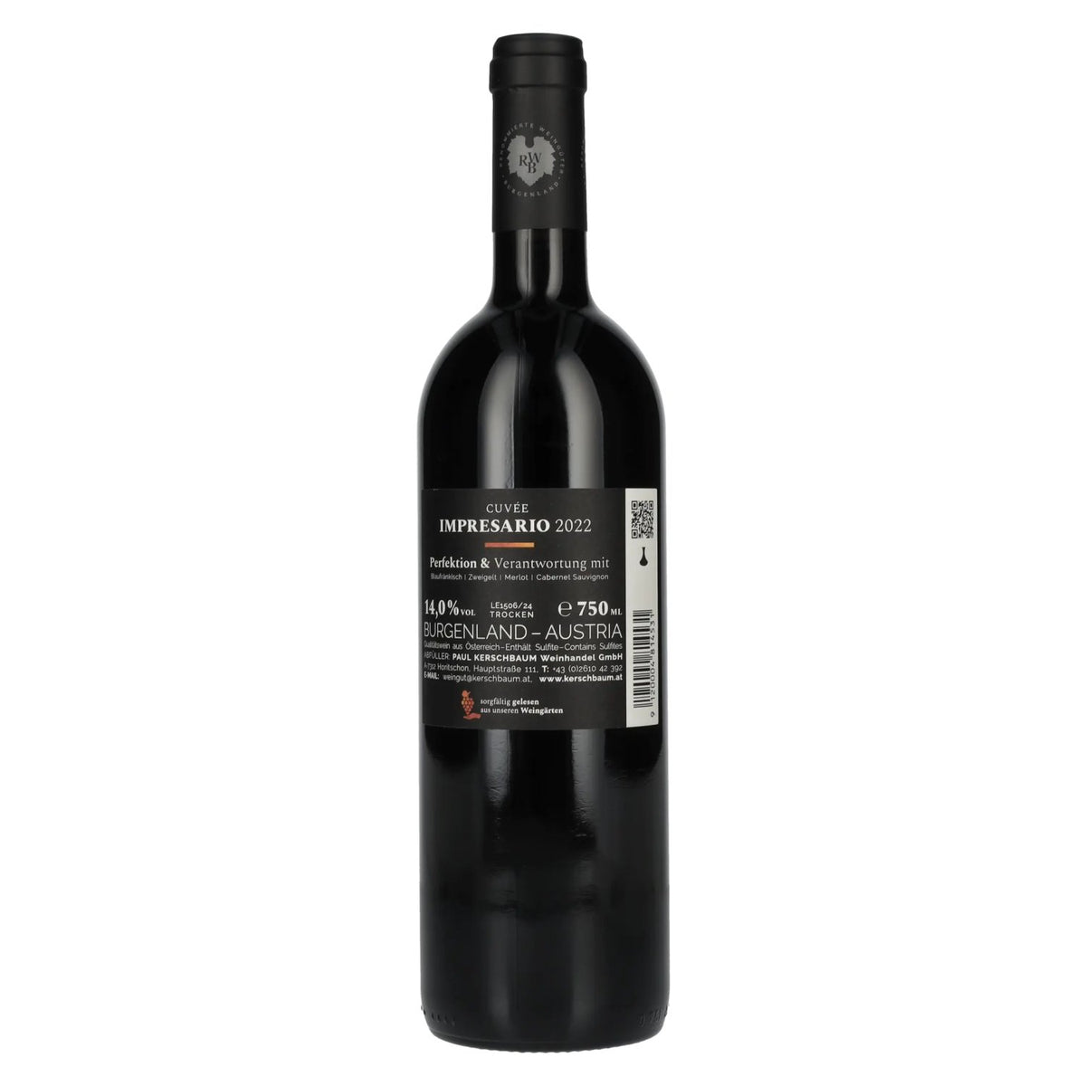 Kerschbaum Cuvée Impresario 2022 14% ABV 0.75l