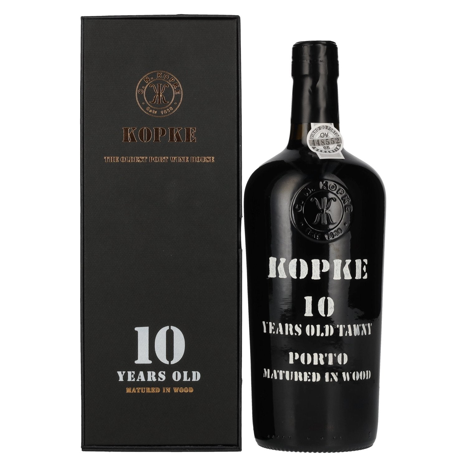 Kopke 10 Jaar Oude TAWNY Porto 20% Vol. 0,75l in geschenkverpakking