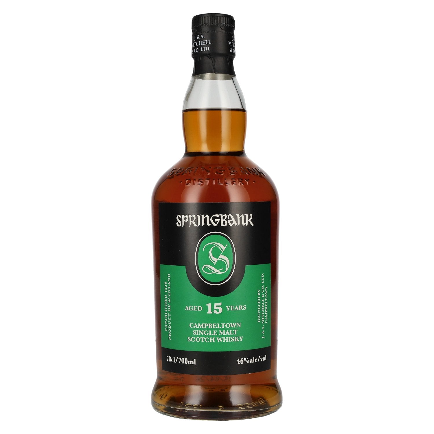 Springbank 15 Years Old Campbeltown Single Malt Scotch Whisky 46% vol. 0.7 l