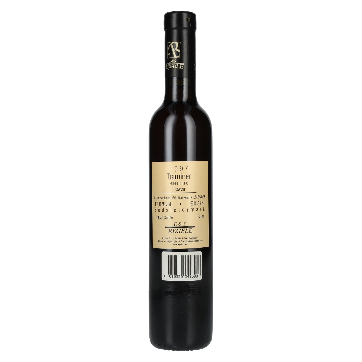 Regele Traminer Sulztaler Zoppelberg Ijswijn 1997 12% Vol. 0,375l