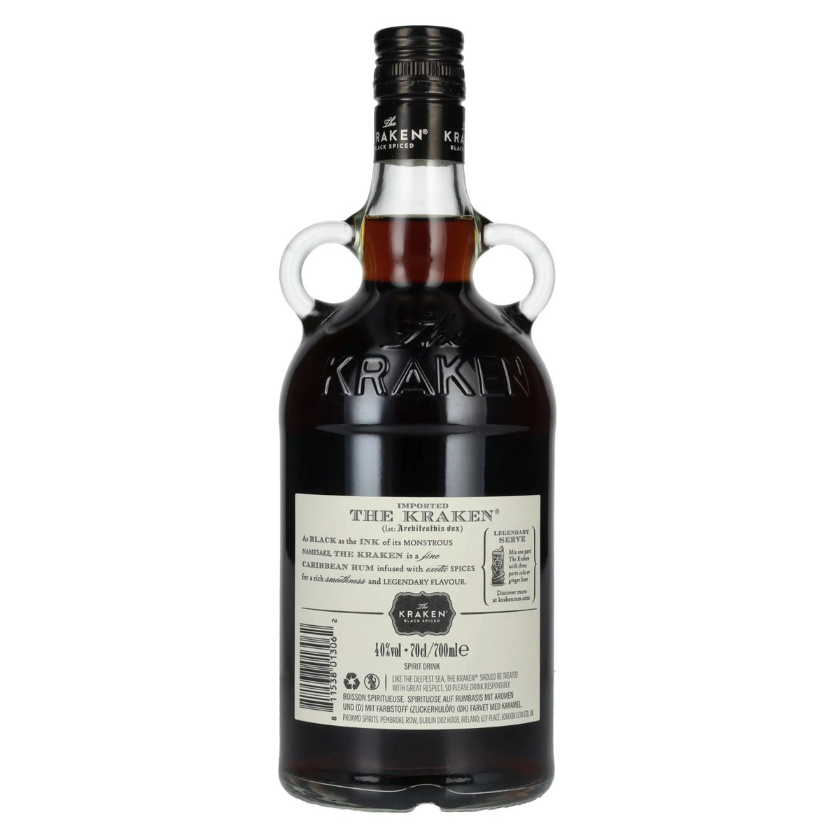 The Kraken Black Spiced 40 % vol. 0,7 l