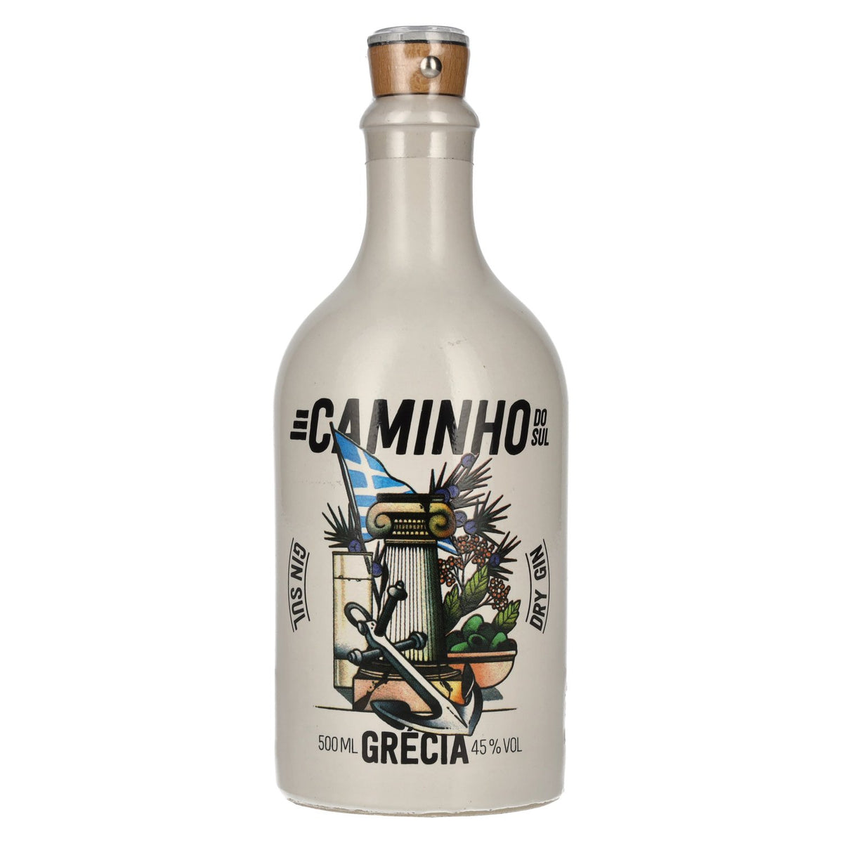 Gin Sul Caminho Do Sul Grécia Dry Gin Limited Edition 2021 45% vol. 0,5 l
