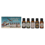 Coffret de voyage « The Bitter Truth » avec des amers à cocktail, 38,2 % vol., 5 x 0,02 l, dans une boîte en fer-blanc