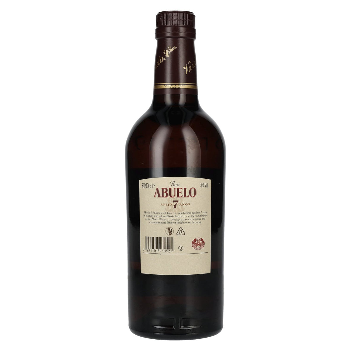 Ron Abuelo Añejo 7 Años 40% vol. 0,7 l