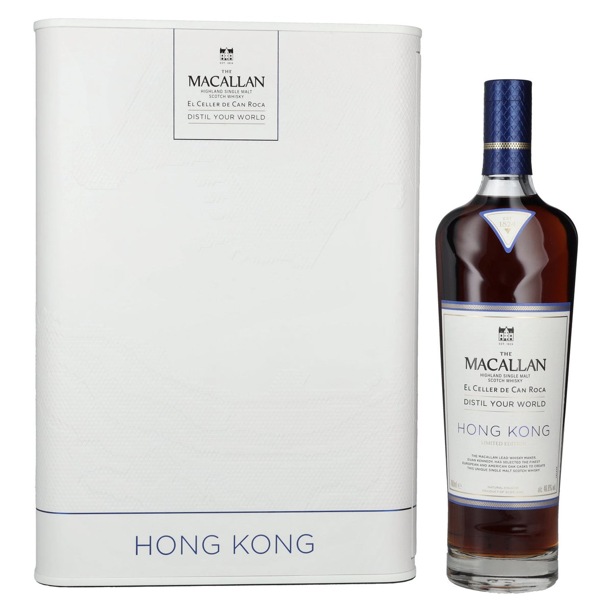 The Macallan Distil Your World HONG KONG Limited Edition 46.8% ABV 0.7l in a gift box