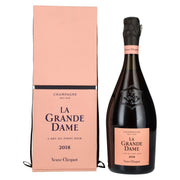 Veuve Clicquot Champagne LA GRANDE DAME Brut ROSÉ 2018 12,5% Vol. 0,75l in Geschenkbox