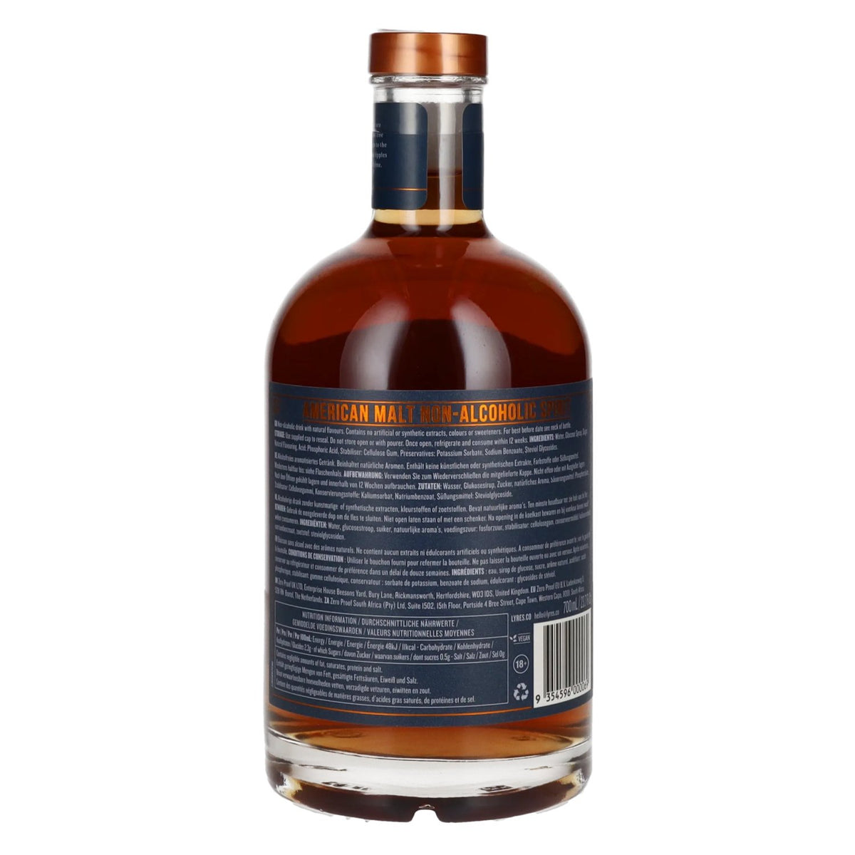 Lyre's AMERICAN MALT sans alcool 0,7 l