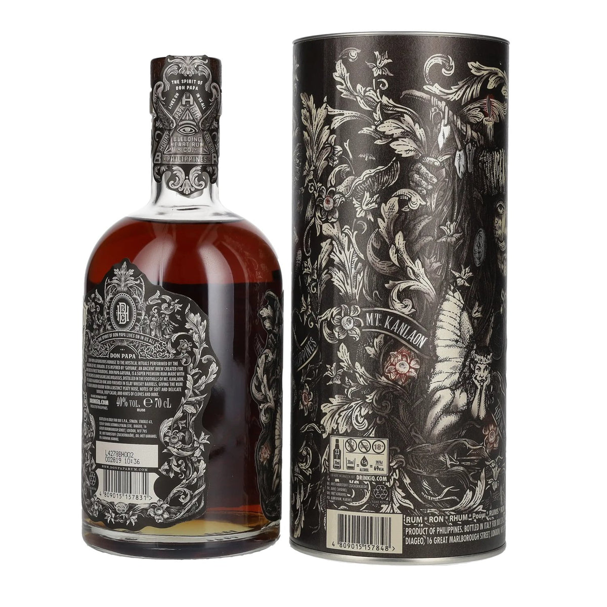 Don Papa GAYUMA Rum 40% Vol. 0,7l in Geschenkbox