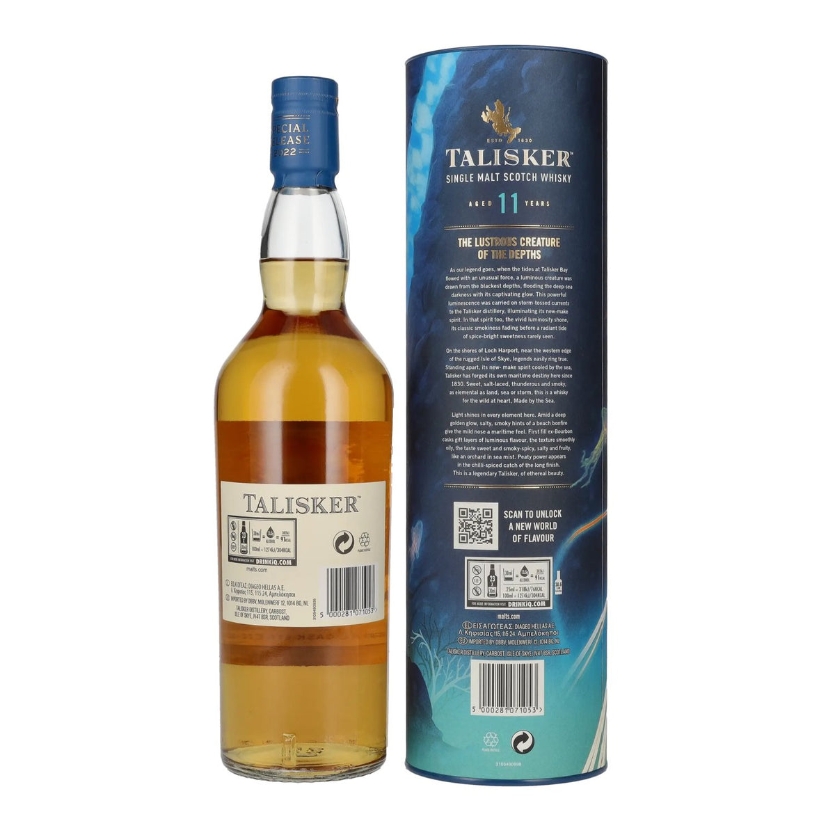 Talisker 11 Years Old Single Malt Special Release 2022 55.1% ABV 0.7l in a gift box