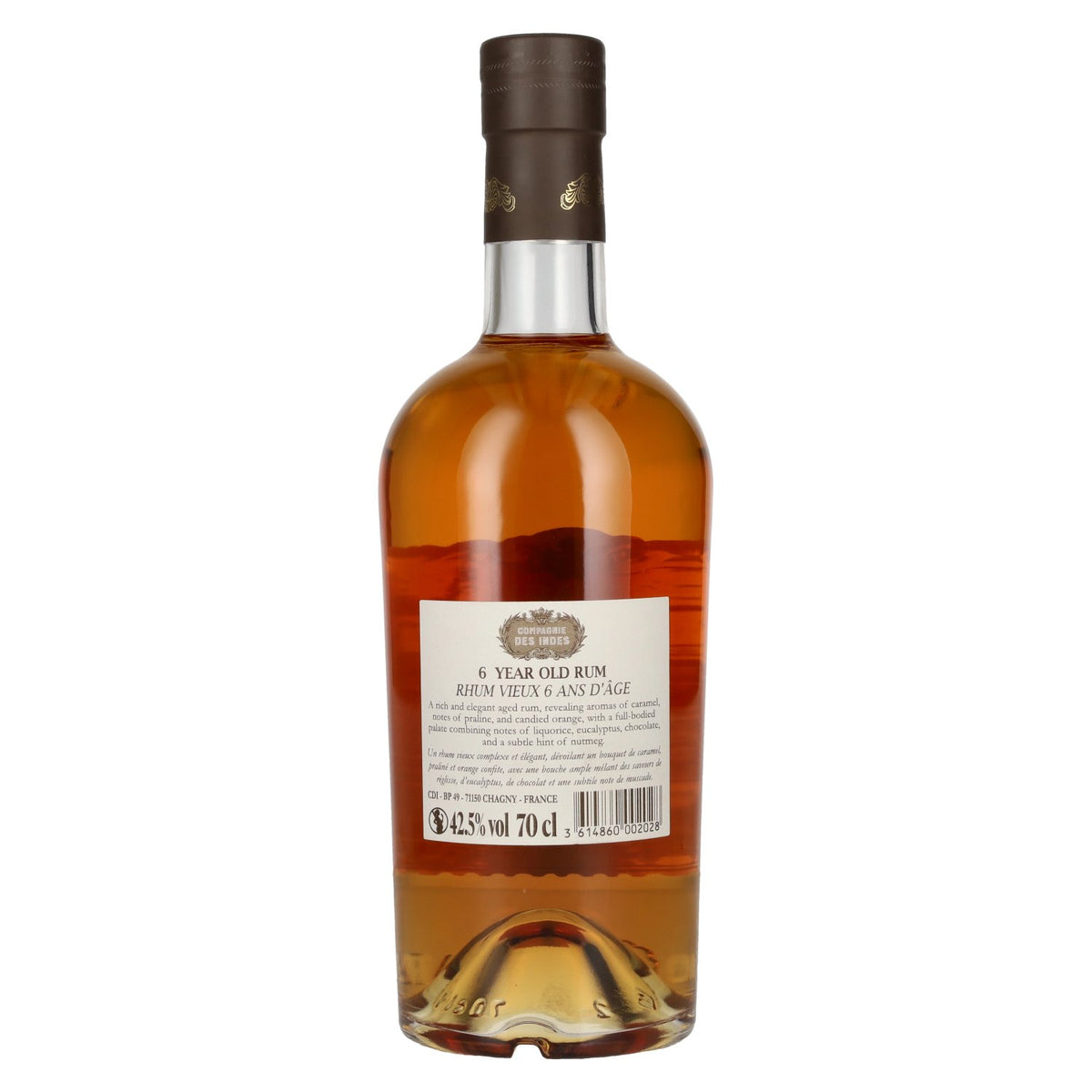 Compagnie des Indes PACIFICO Panama & Thailand 6 Year Old Rum 42,5% Vol. 0,7l