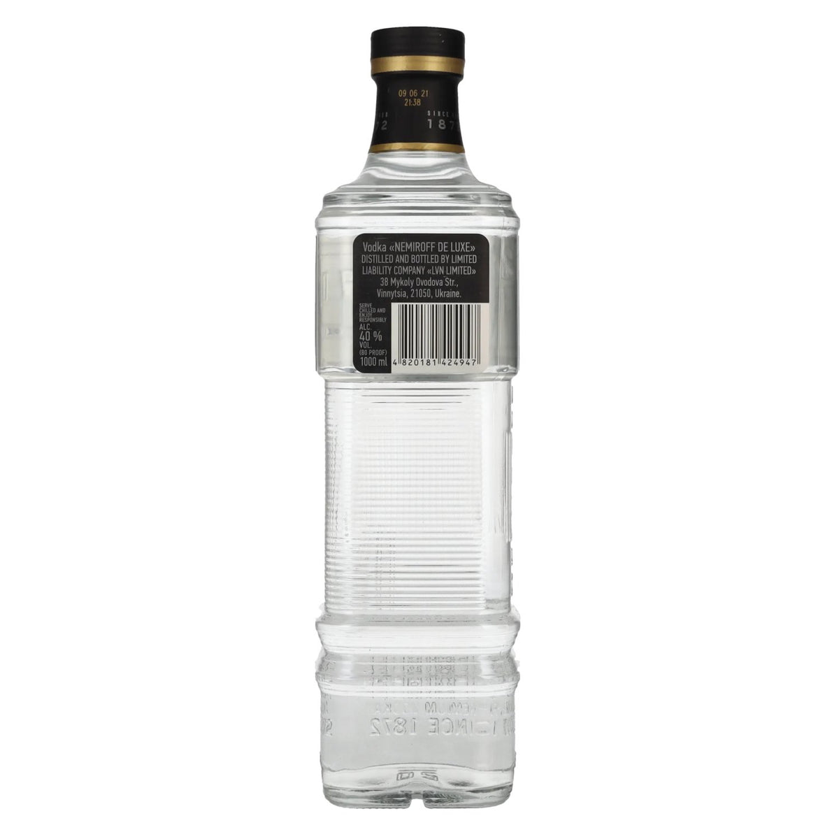 Nemiroff De Luxe Premium Vodka 40% vol. 1 litre