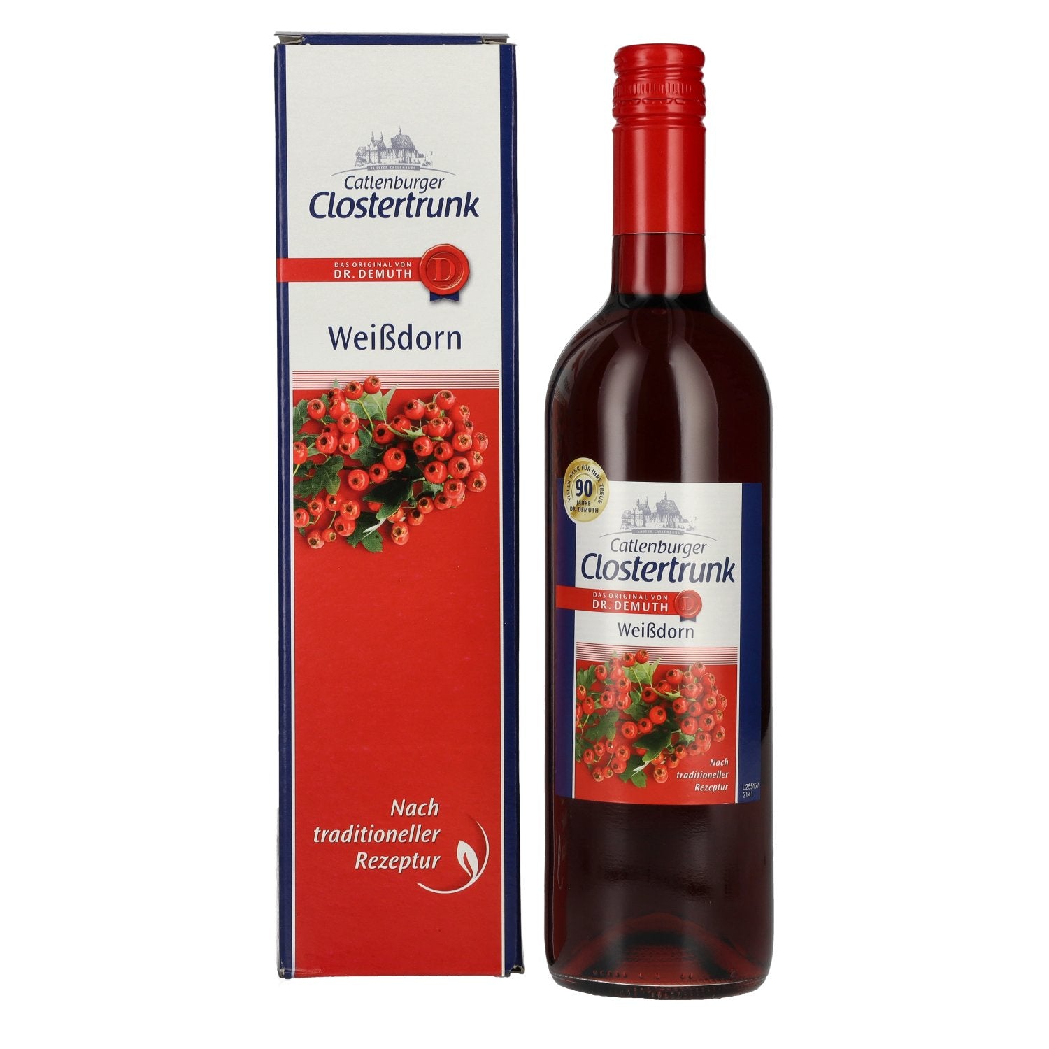 Catlenburger Clostertrunk Weißdorn 12,5% Vol. 0,75l in Geschenkbox