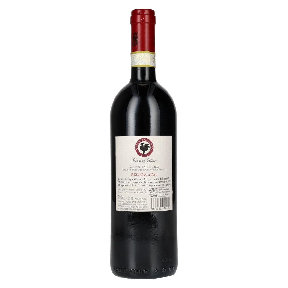 Tenuta Tignanello Marchese Antinori Chianti Classico Riserva DOCG 2023 14,5% Vol. 0,75l