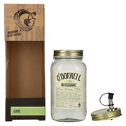 O'Donnell Moonshine LIME Liqueur 20% vol. 0,7l en boîte cadeau avec bec verseur