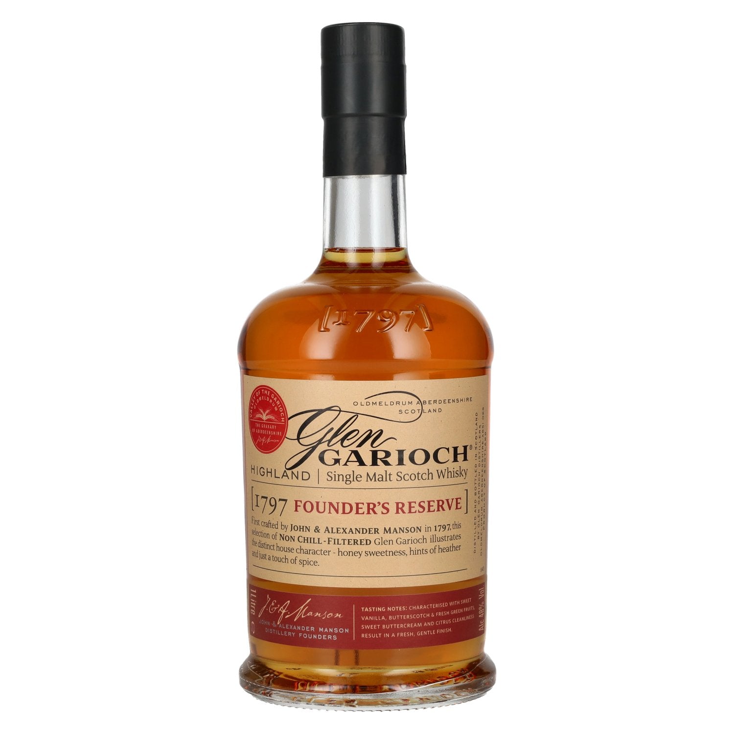 Glen Garioch 1797 FOUNDER'S RESERVE Single Malt des Highlands 48 % vol. 1 l